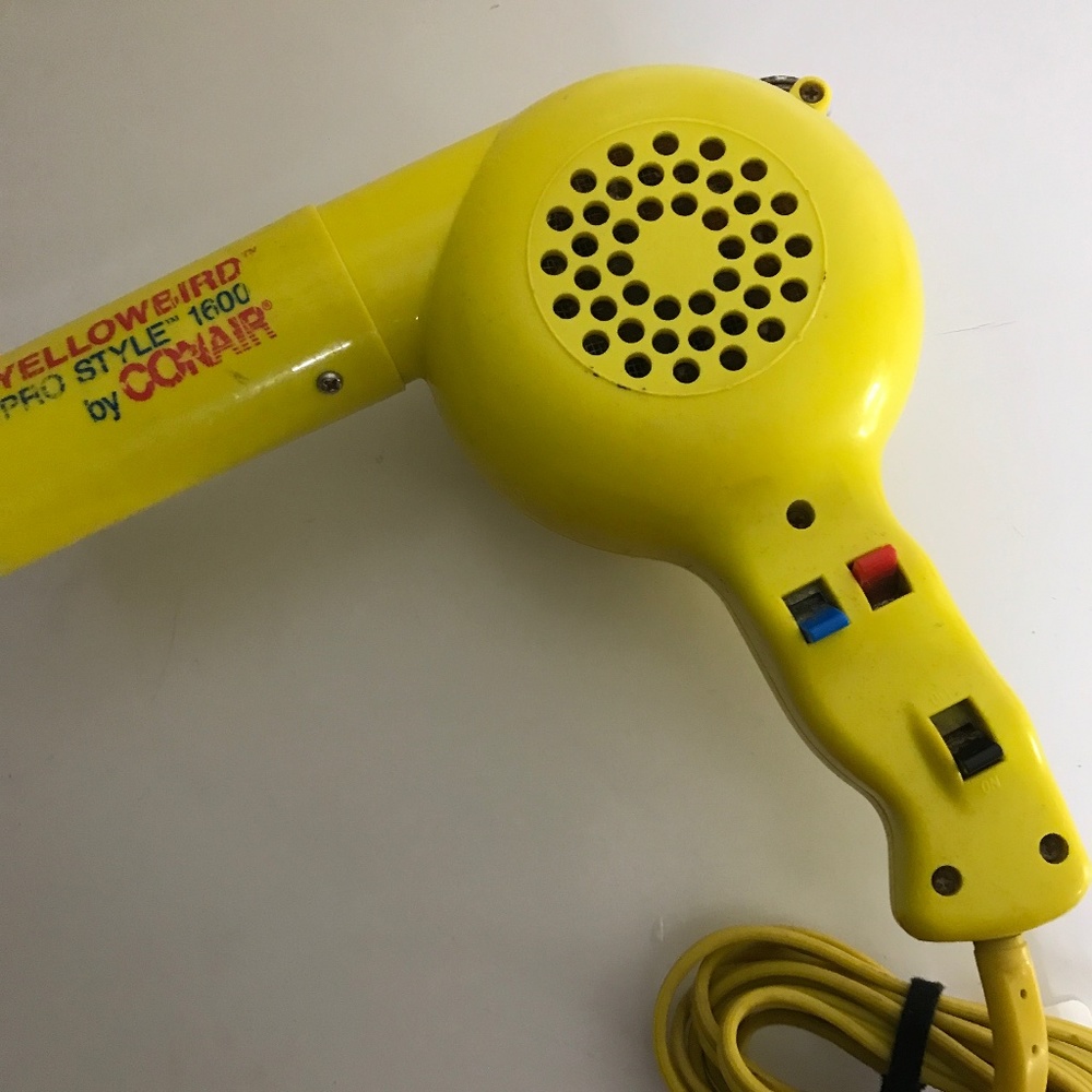 Conair Pro Yellow Bird Hair Dryer (Model: YB075W)